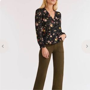 Veronica Beard Kiona silk blouse